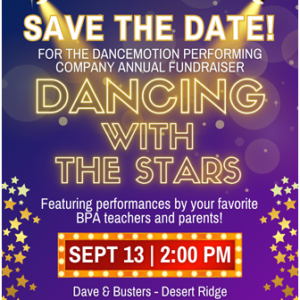 Dancing with the Bender Stars with Game Card